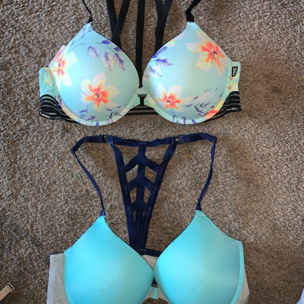 PINK push up bra bundle